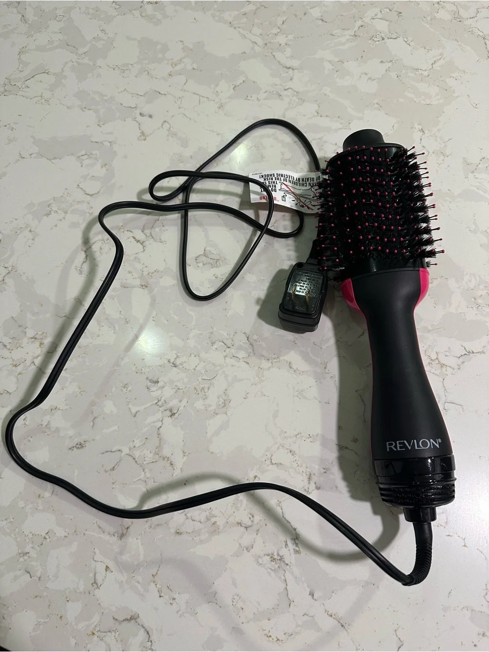 Revlon Black and Pink One-Step Volumizing Hair Styler